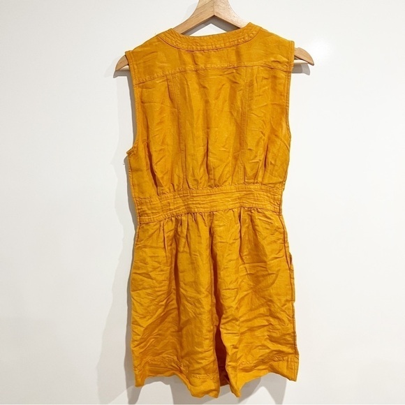 Anthropologie Maeve Linen Luana Utility Romper - Picture 7 of 11
